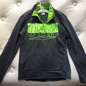 Victoria’s Secret Pink Quarter Zip Sweatshirt